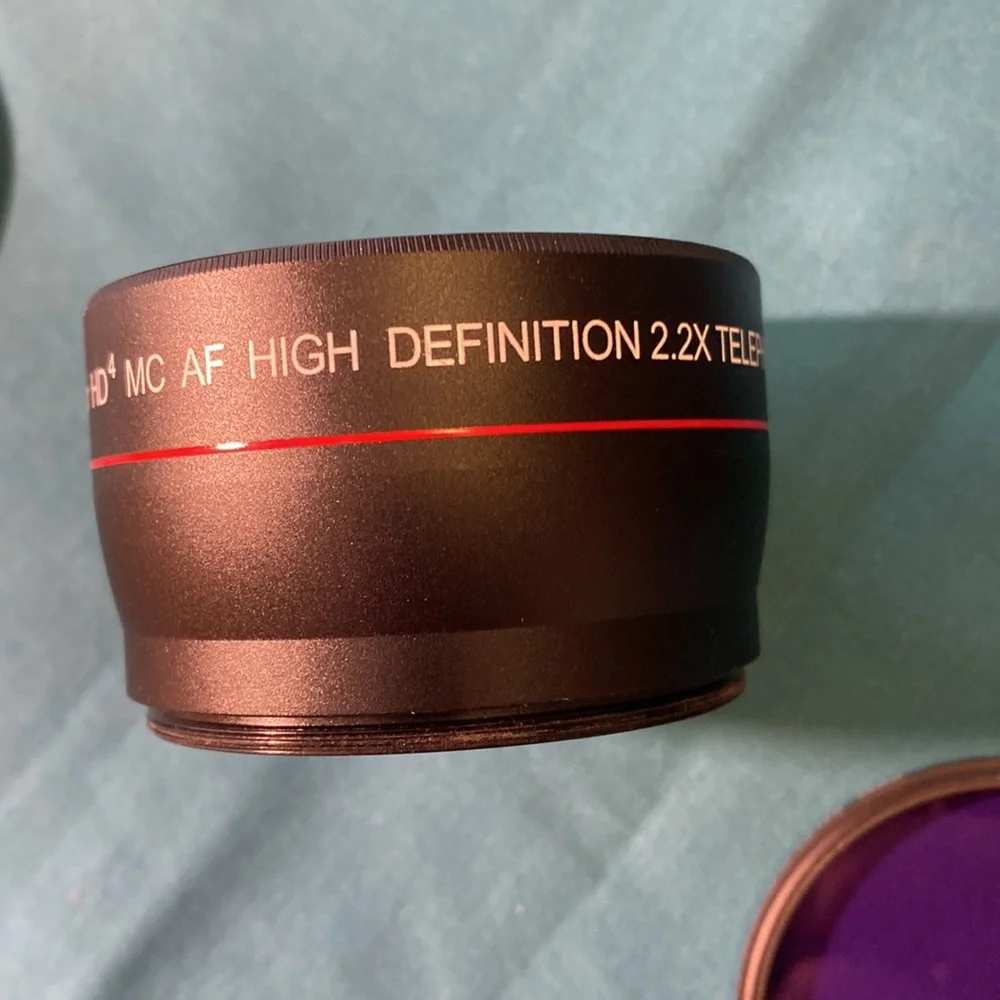 Vivitar Camera lenses 2.2X 0.43x